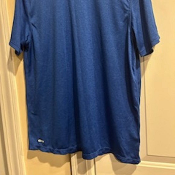 Men's T-Shirt Tee Dri Star Blue Size Large (42-44) Short Sleeve Active Wear - Picture 2 of 4